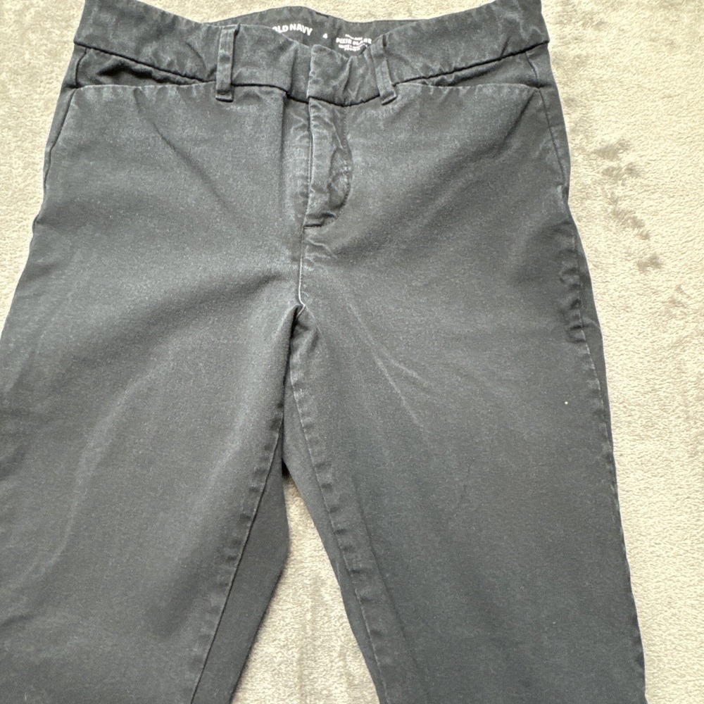Old Navy Pixie Flare‎ Women's Black Size 4 Pants,  High Rise, Waist 28" - Picture 2 of 12